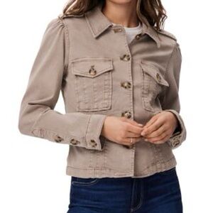 Paige Pacey Tailored Pleated Shoulder Jacket size XS